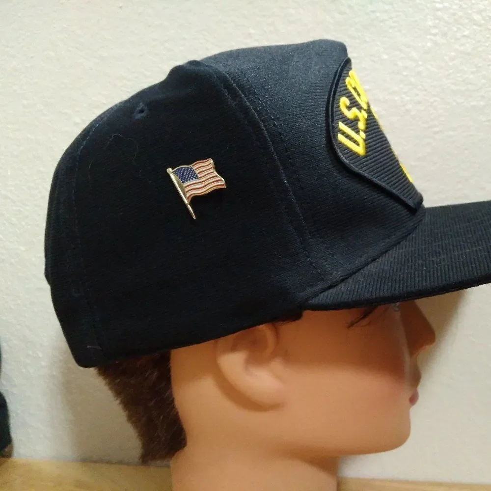 Vintage Eagle Crest U.S. Coast Guard Snap Back Hat